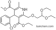 3-Ethyl-5-methyl-4-(2-chlorophenyl)-2-(2,2-diethoxy-ethoxymethyl)-6-methyl-1,4-dihydropyridine-3,5-dicarboxylate